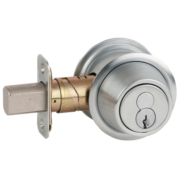 Schlage Grade 2, Double Cyl, LFIC C KWY, US26D, Rectangle Stk B562R 626